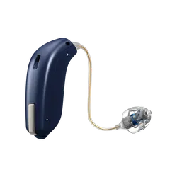 Oticon_Opn_miniRITE_L_C068RoyalBlue_Speaker60_OpenDome_900x900px_Original file